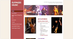 Desktop Screenshot of elfpagesmusic.com