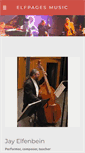 Mobile Screenshot of elfpagesmusic.com